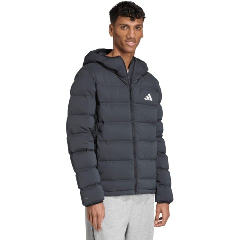 Kurtka męska adidas Helionic Climawarm Stretch Hooded Down czarna JN2114 XL Adidas