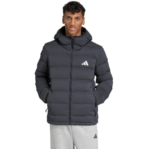 Kurtka męska adidas Helionic Climawarm Stretch Hooded Down czarna JN2114 L Adidas