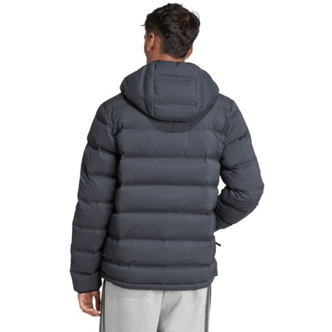 Kurtka męska adidas Helionic Climawarm Stretch Hooded Down czarna JN2114 S Adidas