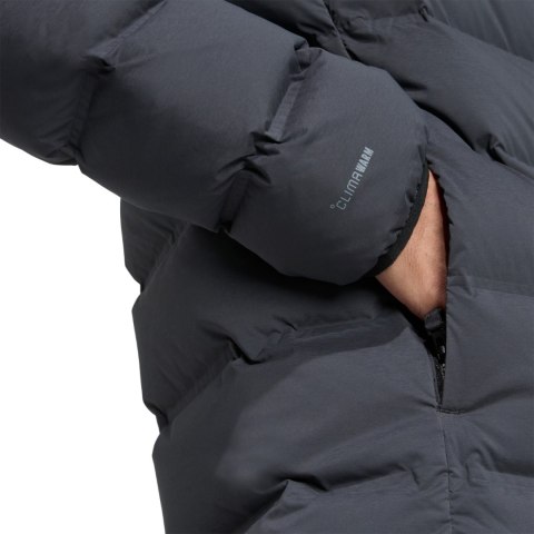 Kurtka męska adidas Helionic Climawarm Stretch Hooded Down czarna JN2114 S Adidas