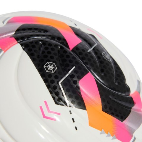 Piłka nożna adidas Conext 26 Mini biało-czarno-różowa KE5868 1 Adidas
