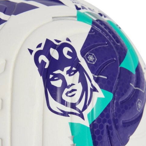 Piłka nożna adidas Queens League mini biało-fioletowo-zielona KE8233 1 Adidas
