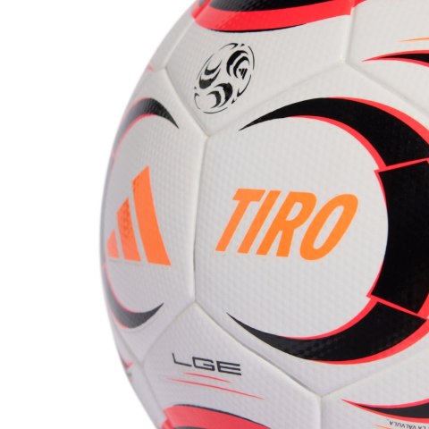 Piłka nożna adidas Tiro League biało-czarno-pomarańczowa KA5263 5 Adidas teamwear