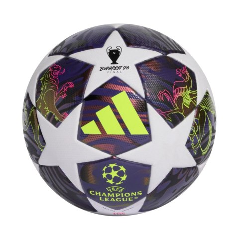 Piłka nożna adidas UCL 25/26 Final League J290 fioletowo-biała JX9097 4 Adidas teamwear
