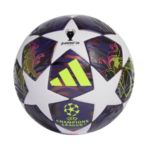 Piłka nożna adidas UCL 25/26 Final League J350 fioletowo-biała JX9098 4 Adidas teamwear