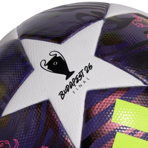 Piłka nożna adidas UCL 25/26 Final League J350 fioletowo-biała JX9098 4 Adidas teamwear