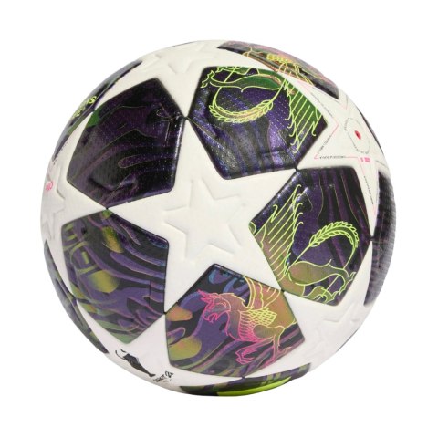 Piłka nożna adidas UCL 25/26 Final Pro fioletowo-biała JX9077 5 Adidas teamwear
