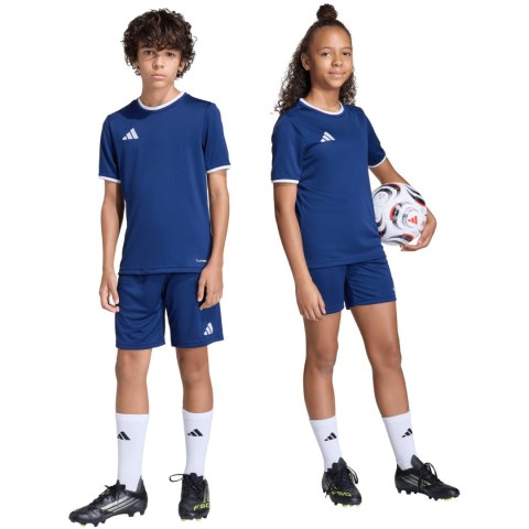Spodenki dla dzieci adidas Entrada 26 granatowe JZ6532 164cm Adidas teamwear