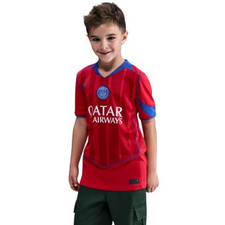 Koszulka dla dzieci Nike PSG Stadium 2025/26 czerwona HM4126 680 XL Nike