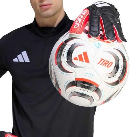 Rękawice bramkarskie adidas Copa Club czarno-czerwone KA7805 10,5 Adidas teamwear
