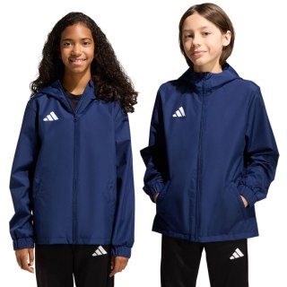 Kurtka dla dzieci adidas Entrada 26 All Weather granatowa JZ9103 164cm Adidas teamwear