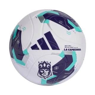 Piłka nożna adidas Queens League biało-fioletowo-zielona KE8232 5 Adidas