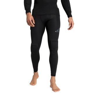 Legginsy bramkarskie męskie adidas Padded Goalkeeper Baselayer Long czarne JZ9224 XL Adidas teamwear