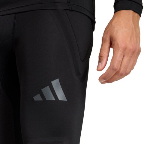 Legginsy bramkarskie męskie adidas Padded Goalkeeper Baselayer Long czarne JZ9224 XL Adidas teamwear
