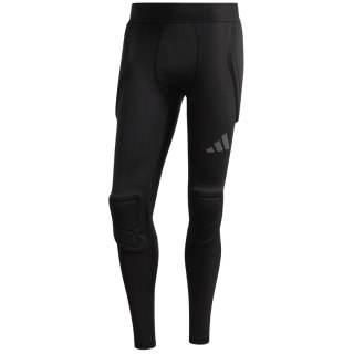 Legginsy bramkarskie męskie adidas Padded Goalkeeper Baselayer Long czarne JZ9224 S Adidas teamwear