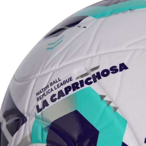 Piłka nożna adidas Queens League biało-fioletowo-zielona KE8232 5 Adidas
