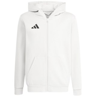 Bluza dla dzieci adidas Entrada 26 Full Zip Hoodie biała KH1783 152cm Adidas teamwear