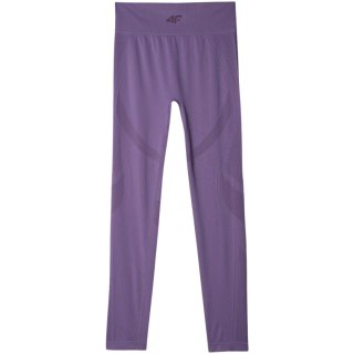 Bielizna termiczna bezszwowa damska 4F F157 fiolet 4FWAW24USEAF157 50S 4F