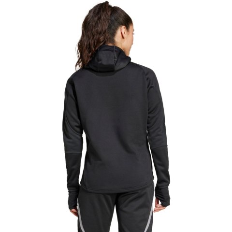 Bluza damska adidas Tiro 24 Competition Winterized czarno-szara IM9967 Adidas teamwear