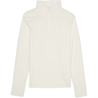 Bluza polarowa damska 4F F048 kremowy 4FWAW24UFLEF048 12S 4F