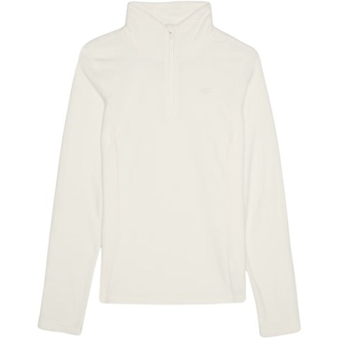 Bluza polarowa damska 4F F048 kremowy 4FWAW24UFLEF048 12S 4F