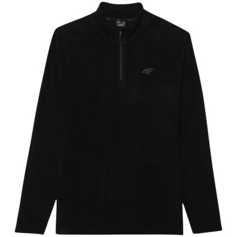 Bluza polarowa męska 4F M044 czarny 4FWAW24UFLEM044 21S 4F Bluza polarowa męska 4F M044 czarny 4FWAW24UFLEM044 21S 4F