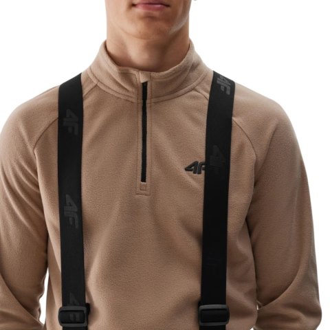 Bluza polarowa męska 4F M044 jasny brąz 4FWAW24UFLEM044 82S 4F Bluza polarowa męska 4F M044 jasny brąz 4FWAW24UFLEM044 82S 4F
