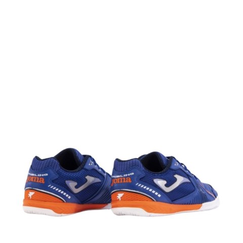 Buty piłkarskie Joma Dribling Indoor 2404 niebiesko-pomarańczowe DRIW2404IN Joma Buty piłkarskie Joma Dribling Indoor 2404 niebiesko-pomarańczowe DRIW2404IN Joma