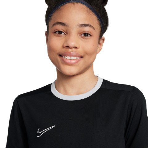 Koszulka dla dzieci Nike Dri-Fit Academy 25 SS czarna FZ9758 010 Nike Team Koszulka dla dzieci Nike Dri-Fit Academy 25 SS czarna FZ9758 010 Nike Team