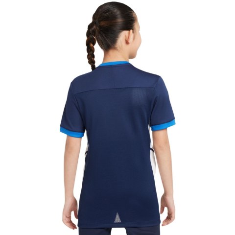 Koszulka dla dzieci Nike Dri-Fit Academy 25 SS granatowa FZ9758 410 Nike Team Koszulka dla dzieci Nike Dri-Fit Academy 25 SS granatowa FZ9758 410 Nike Team