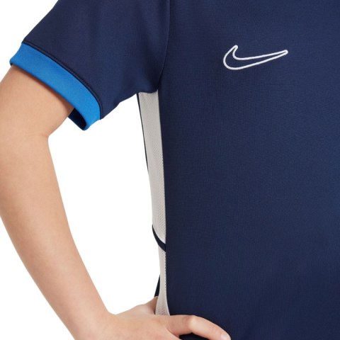 Koszulka dla dzieci Nike Dri-Fit Academy 25 SS granatowa FZ9758 410 Nike Team Koszulka dla dzieci Nike Dri-Fit Academy 25 SS granatowa FZ9758 410 Nike Team