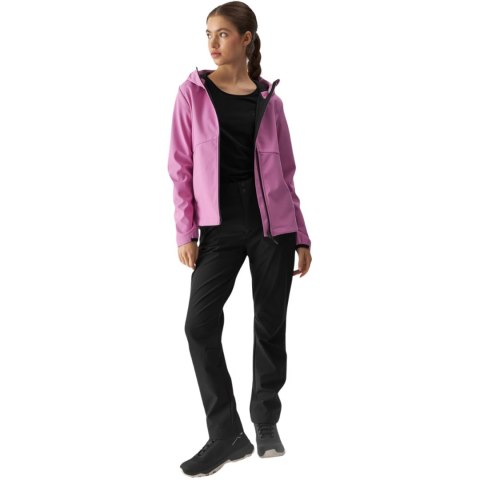 Kurtka damska softshell 4F F285 różowa 4FWAW24TSOFF285 54S 4F Kurtka damska softshell 4F F285 różowa 4FWAW24TSOFF285 54S 4F