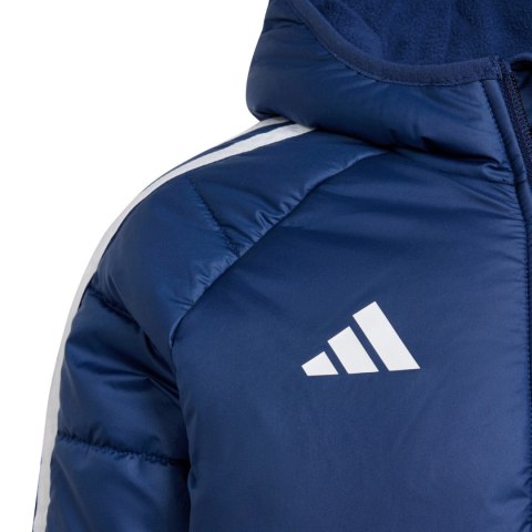 Kurtka dla dzieci adidas Tiro 24 Winter niebieska IR9501 Adidas teamwear Kurtka dla dzieci adidas Tiro 24 Winter niebieska IR9501 Adidas teamwear