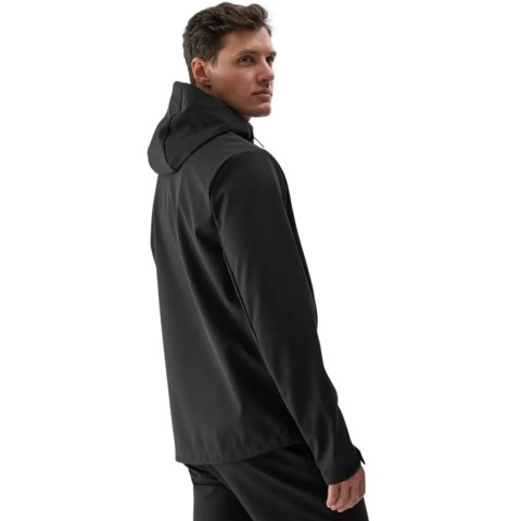 Kurtka męska softshell 4F M283 głęboka czerń 4FWAW24TSOFM283 20S 4F Kurtka męska softshell 4F M283 głęboka czerń 4FWAW24TSOFM283 20S 4F