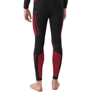 Legginsy termoaktywne męskie 4F M166 czerwone 4FWAW24USEAM166 62S 4F