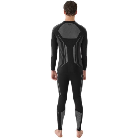 Legginsy termoaktywne męskie 4F M166 głęboka czerń 4FWAW24USEAM166 20S 4F Legginsy termoaktywne męskie 4F M166 głęboka czerń 4FWAW24USEAM166 20S 4F