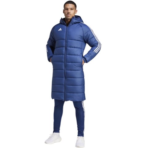 Płaszcz adidas męski Tiro 24 Long niebieski IR9502 Adidas teamwear