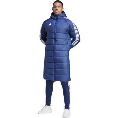 Płaszcz adidas męski Tiro 24 Long niebieski IR9502 Adidas teamwear