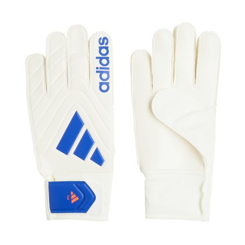 Rękawice bramkarskie adidas Copa Club Goalkeeper biało-niebieskie IX3835 Adidas teamwear Rękawice bramkarskie adidas Copa Club Goalkeeper biało-niebieskie IX3835 Adidas teamwear