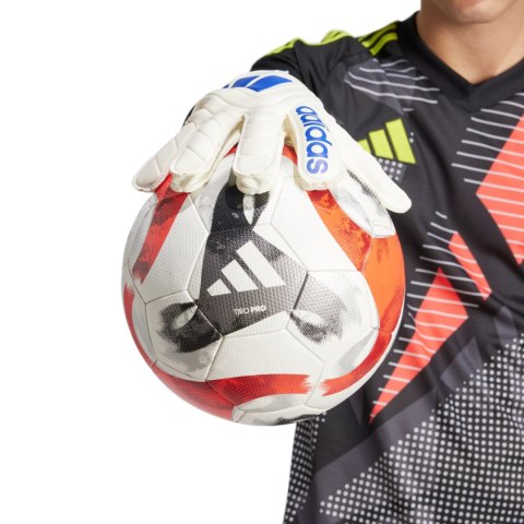 Rękawice bramkarskie adidas Copa Club Goalkeeper biało-niebieskie IX3835 Adidas teamwear Rękawice bramkarskie adidas Copa Club Goalkeeper biało-niebieskie IX3835 Adidas teamwear