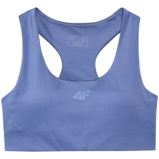 Stanik sportowy 4F F140 granat 4FWAW24USBAF140 31S 4F