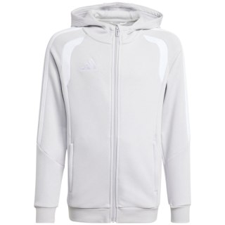 Bluza dla dzieci adidas Tiro 26 League Sweat Full Zip Hoodie szara KF3323 128cm Adidas teamwear