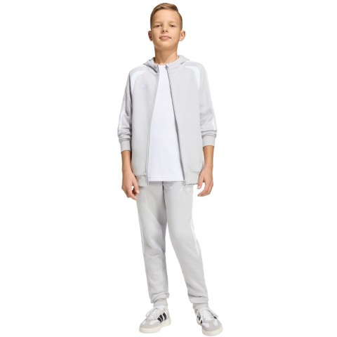 Bluza dla dzieci adidas Tiro 26 League Sweat Full Zip Hoodie szara KF3323 152cm Adidas teamwear
