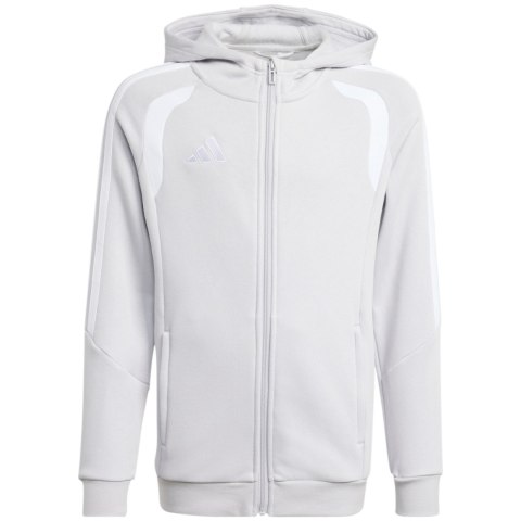 Bluza dla dzieci adidas Tiro 26 League Sweat Full Zip Hoodie szara KF3323 164cm Adidas teamwear