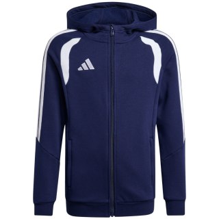 Bluza dla dzieci adidas Tiro 26 League Sweat Full Zip Hoodie granatowa KF3322 128cm Adidas teamwear