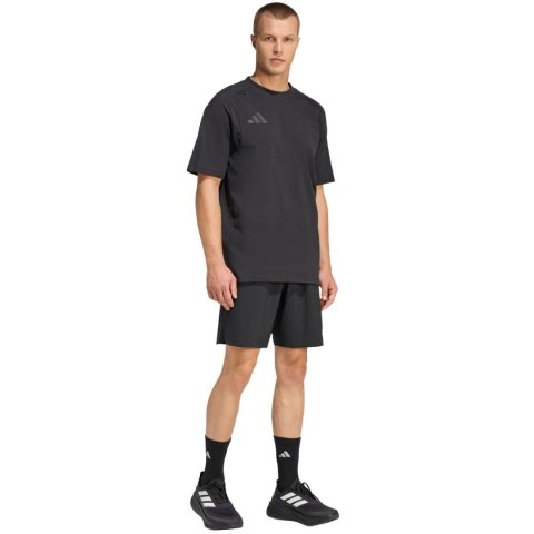 Koszulka męska adidas Tiro 26 Travel Tee czarna JM5543 2XL Adidas teamwear