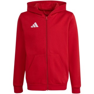 Bluza dla dzieci adidas Entrada 26 Full Zip Hoodie czerwona KH1781 116cm Adidas teamwear