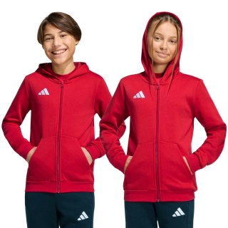 Bluza dla dzieci adidas Entrada 26 Full Zip Hoodie czerwona KH1781 128cm Adidas teamwear