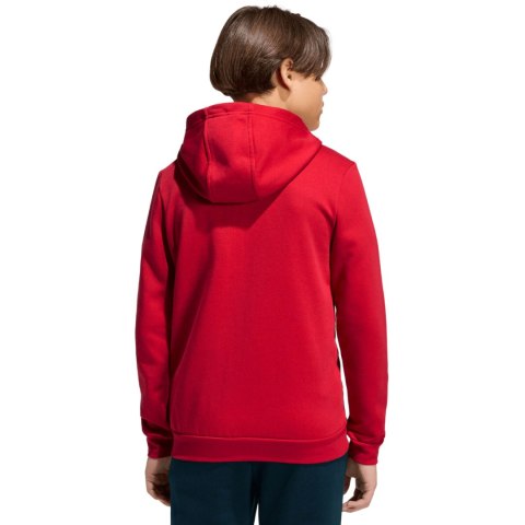 Bluza dla dzieci adidas Entrada 26 Full Zip Hoodie czerwona KH1781 140cm Adidas teamwear