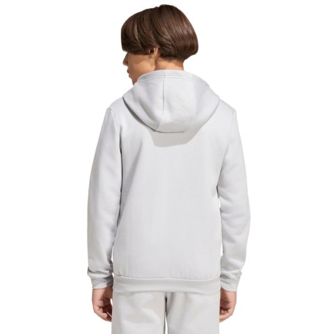 Bluza dla dzieci adidas Entrada 26 Full Zip Hoodie jasnoszara KH1779 152cm Adidas teamwear